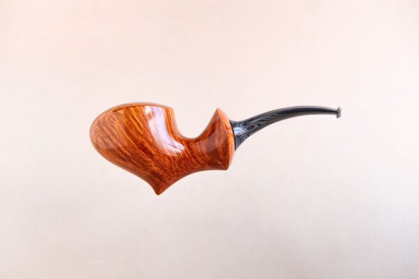 Acorn pipe made of briar and ebonite, handmade by Arcangelo Ambrosi