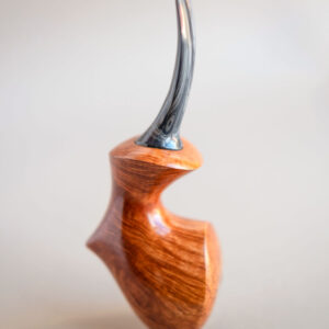 Acorn pipe made of briar and ebonite, handmade by Arcangelo Ambrosi