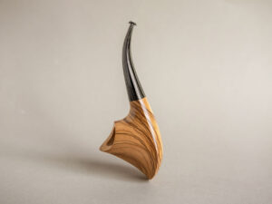 Volcano pipe olive wood