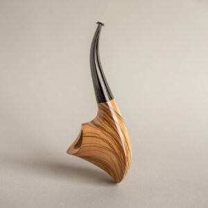 Volcano pipe olive wood