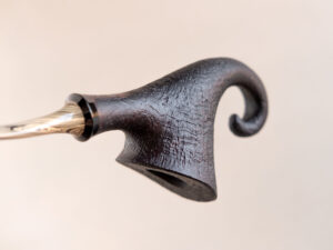 Pixie sandblasted smoking pipe