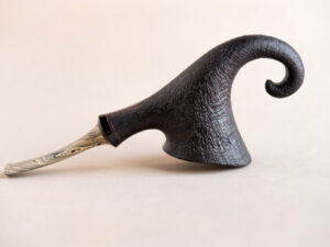 Pixie sandblasted smoking pipe