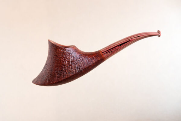 Volcano smoking pipe sandblasted